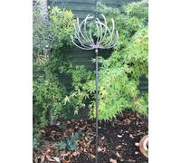 Poppy Forge Clematis 4Ft (Pack Of 3) - Steel - W15.2 X H144.8 Cm - Bare Metal/ready To Rust