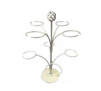 Poppy Forge Cocktail Tree - Steel - L40.6 X W40.6 X H47 Cm - Silver