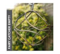 Poppy Forge Fairy Catcher Empty Silver - Hanging Ornament - Solid Steel - Black Poppy Forge Black