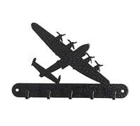 Poppy Forge Lancaster Key Holder - No Text - L15 X H9 Cm - Antique Black