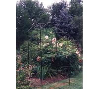 Poppy Forge Monet Arch Softstanding Bare Metal/ready To Rust, Garden Metal Arch For Climbers - Solid Steel - L53.3 X W152.4 X H213.4 Cm