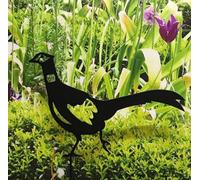Poppy Forge Pheasant - Steel - W41.9 X H33 Cm - Black