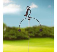 Poppy Forge Puffin Wind Rocker Double Bare Metal/ready To Rust - Steel - W54 X H148.5 Cm