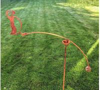 Poppy Forge Puffin Wind Rocker Single Bare Metal/ready To Rust - Steel - L66 X W54 X H148.5 Cm