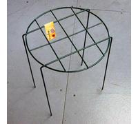 Poppy Forge Simple Mesh Ring (Pack Of 4) - Bare Metal/ready To Rust - W30 X H41 Cm