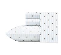 Poppy & Fritz Bumble Bees Sheet Set, Twin, White