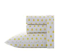 Poppy & Fritz Lemons Sheet Set, Twin, Bright Yellow
