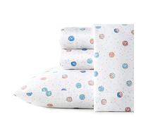 Poppy & Fritz - Queen Sheets, Cotton Percale Bedding Set, Crisp & Cool, Lightweight Home Decor (Polka Donuts, Queen)