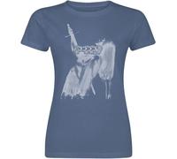 Poppy Impaled T-Shirt mottled navy 3XL