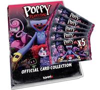 POPPY PLAYTIME Binder + 5 Card Sleeves - Premium Starter Pack - Official Diramix Card Album