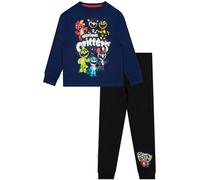 Poppy Playtime Boys Pyjamas, Nightmare Critters Kids Pyjamas For Winter, Gamer Boys' Pyjama Sets, Age 9-10 Years Black