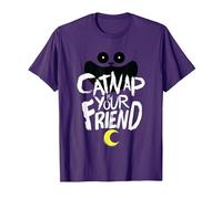Poppy Playtime CatNap is Your Friend T-Shirt, Men, Purple, 3X-Large
