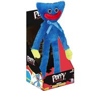 Poppy Playtime Face-Changing Smiling Huggy Wuggy Plush (14'' Tall, Series 1) [Officially Licensed], MP7708