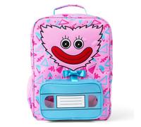 Poppy Playtime - Kissy Missy Backpack (16" School Bag w/Embroidery & Five Compartments)