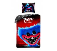 Poppy Playtime Single Duvet Cover Set 100% Cotton Reversible EU Size Gaming Fans