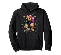 Poppy Playtime Yarnaby Experiment 1166 Retro Pattern Pullover Hoodie