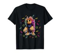 Poppy Playtime Yarnaby Experiment 1166 Retro Pattern T-Shirt