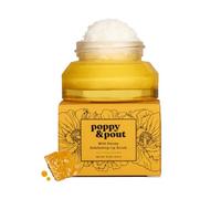 Poppy & Pout - Moisturizing Lip Scrub with Sugar for Dry Lips, Lip Scrub with Essential Oil