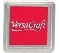 Poppy Red Small Versacraft Fine Detail Pigment Ink Pad for Rubber Stamp Fast Drying