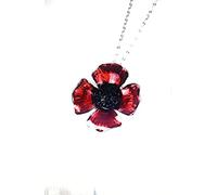 Poppy Remembrance Necklace Pendant Jewellery Equilibrium Collection