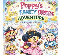 Poppy’s Big Fancy Dress Adventure Coloring Book for Kids Ages 3-8: A Fun Costume Coloring Book for Kids Ages 3-8