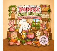 Poppy’s Cozy Kitchen: Cute and Relaxing Coloring Book (Poppy’s Cozy Collection)
