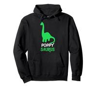 Poppy-Saurus Dino Dinosaur PoppySaurus Cool Funny Pullover Hoodie