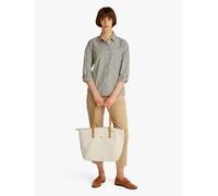 Poppy Summer Tote Bag light camel