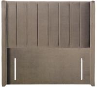 Poppy Super King Headboard - Biscuit - Biscuit