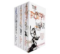Poppy War Series 3 Books Collection Set By R.F. Kuang (The Poppy War, The Dragon Republic, The Burning God)