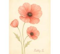 Poppy:Where Flowers Fade - inspired by Isaiah 40:8: In Full Bloom: A Journal of Reflection and Renewal