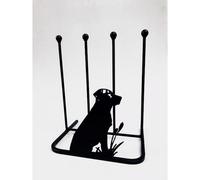 Poppyforge 2 Pair Boot Rack - Labrador - Steel - L30.4 x W38 x H48.3 cm - Black Poppyforge Black