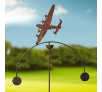 Poppyforge Lancaster Bomber Double Wind Rocker - W54 x H148.5 cm in Copper Poppyforge Copper