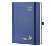 POPRUN 2026-2027 Daily Planner One Page Per Day, 5.75" x 8.5" Day Planner