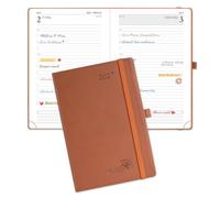 POPRUN 2027 Diary A5 Page a Day Planner 27 Day per Page Diary, To Do List