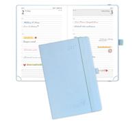 POPRUN 2027 Diary A5 Page a Day Planner 27 Day per Page Diary, To Do List