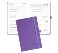 POPRUN 2027 Diary A5 Page a Day Planner 27 Day per Page Diary, To Do List
