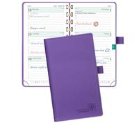 POPRUN 2027 Pocket Diary Week to View Slim (15.9x8.8cm) 27 Weekly Planner