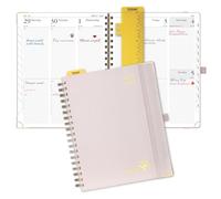 POPRUN Academic Planner 2026-2027, Weekly Planner July 2026-June 2027, 10" x 8"planner weekly and monthly with Hardcover, Tabs, Ruler, Pen Loop, Unisex appointment Book for Work, Organizing and