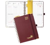 POPRUN Academic Planner 2026-2027, Weekly Planner July 2026-June 2027, 6.5" x 8.5" planner weekly and monthly with Hardcover, Tabs, Ruler, Pen Loop, Unisex appointment Book for Work, Organizing and