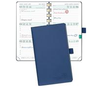 POPRUN Academic Pocket Diary 2026-2027 Slim (8.8x15.9) Week to View Spiral
