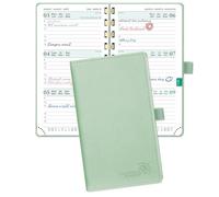 POPRUN Academic Pocket Diary 2026-2027 Slim (8.8x15.9) Week to View Spiral