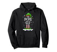 Pops Elf Squad Xmas Family Matching Group Christmas Elf Pullover Hoodie