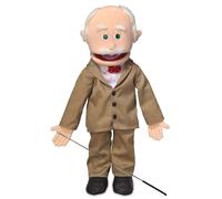 Pops, Peach Grandfather, Full Body, Ventriloquist Style Puppet, 65cm