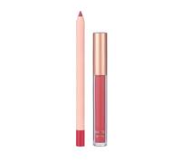 Popsicle Lip Tint Hook Line Lipstick Pen Foaming Pen Never Fading Lip Liner Lip Gloss 2 In 1 Box All In 1 Lasting Lip Gloss Color Changing Lip Gloss (B, One Size)