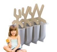 Popsicle Molds For, Popsicle Molds with Sticks - Reusable Popsicle Mold Creative Pop Molds - Easy Release, Human Shape Design for Adults Teens