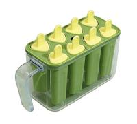 Popsicle Mould - 8 Cavity Reusable Freezer Tray with Easy Demould, for Popsicles with Sticks | for Home Kitchen Party Bar Yogurt Juice
