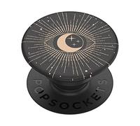 PopSockets 800448 PopGrip - Expanding Stand and Grip with Swappable Top - All Seeing,Black