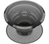 PopSockets Adhesive Phone Grip, Holder, Phone Stand, Black - Translucent Black Smoke