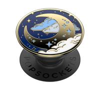 PopSockets Adhesive Phone Grip, Holder, Phone Stand, Enamel - Fly Me To Moon